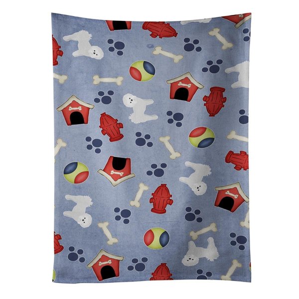 Carolines Treasures Dog House Collection Maltese Kitchen Towel BB4104KTWL